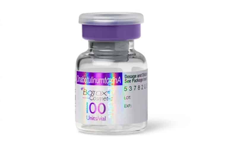 Vial of Botox for crows feet around the eyes, facial expression lines, eyebrows & other applications. image- fda.gov Vial of Botox for crows feet around the eyes, facial expression lines, eyebrows & other applications. image- fda.gov
