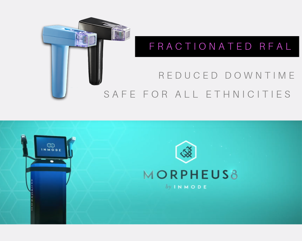 Morpheus 8 handpieces are used with a workstation platform which generates and controls radiofrequency energy used for improving face and body contours Morpheus 8 handpieces are used with a workstation platform which generates and controls radiofrequency energy used for improving face and body contours