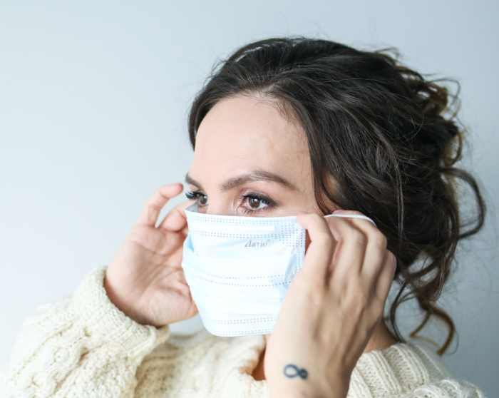 Wearing a mask helps prevent the spread of Covid-19 Wearing a mask helps stop prevent the spread of Covid-19