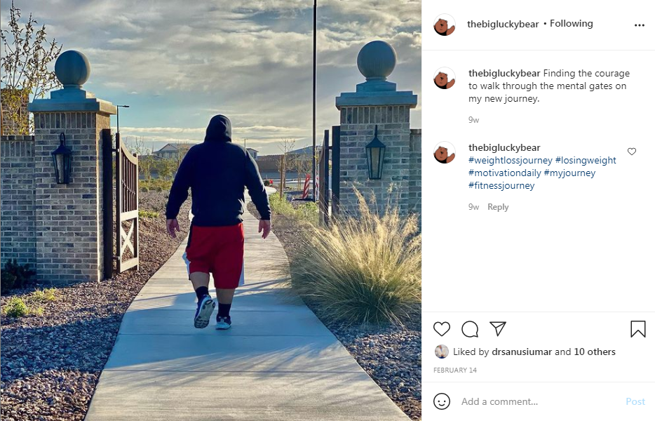 An image that symbolizes Robert's new path in life, following his treatment procedures at the Dr.U Hair and Skin Clinic An image that symbolizes Robert's new path in life, following his treatment procedures at the Dr.U Hair and Skin Clinic